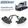 Dngbymx Heavy Duty Cruise Control Switch, Push Button, Black, Manual,