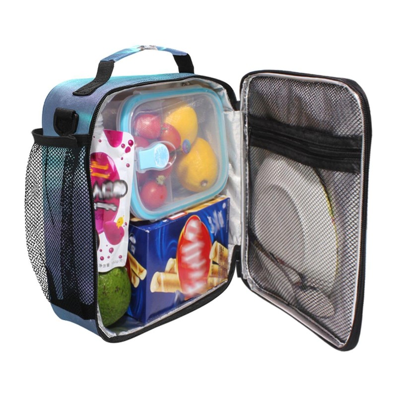Wolf Aurora Lunch Box Insulated Lunch Bag Prep Kids Cooler