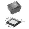 KCD4 Boat Rocker Switch 4 Pin 2 Position Rocker Toggle