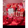 35-Pc Cherry Blossom Rose Get Well Soon Spa Gift Set,