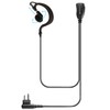 Single Wire Earhook Earpiece with Reinforced Cable for Motorola Radios