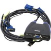 ATEN CS64US 4-Port USB VGA/Audio Cable KVM Switch with Built-in