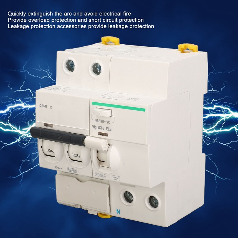 Circuit Breaker Safety Leakage Protection Air Switch for Residential Commercial