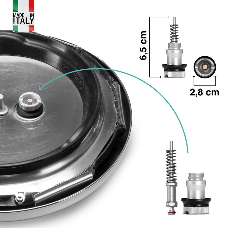 OPPAHA Zepter Operating Valve Compatible with Syncro Clik Pressure Lid