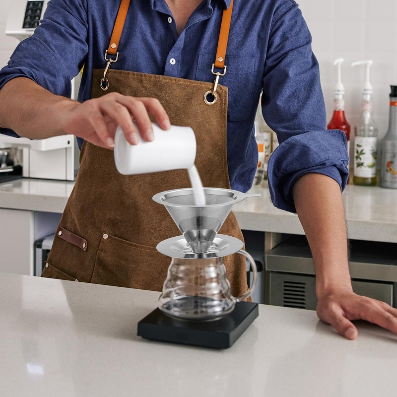 Coffee Filter, Reusable Coffee Filter, Stainless Steel Coffee Filter, Permanent