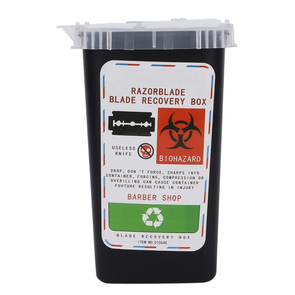 Blade Disposal Box, Durable Disposal Blade Container Shaving Blade Disposal