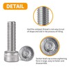 Cicidorai M8-1.25 x 30mm Socket Head Cap Screws Bolts, 304