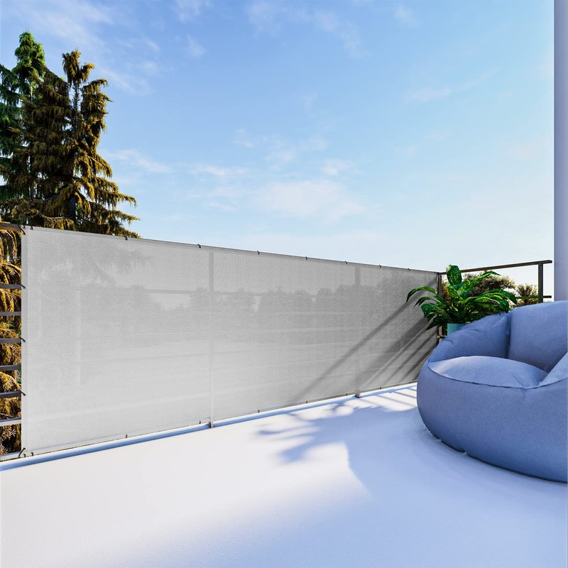 INFRANGE Balcony Privacy Fence Screen 3' x 39' Mesh Windscreen