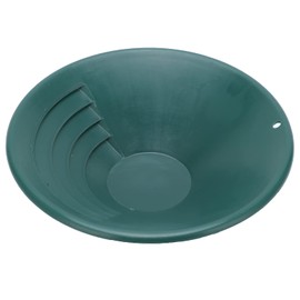 Gold Washing Pan, 260mm Gold Panning Pan ABS Gold Sifting Classifier Washing Sieve Tray Accessory Green