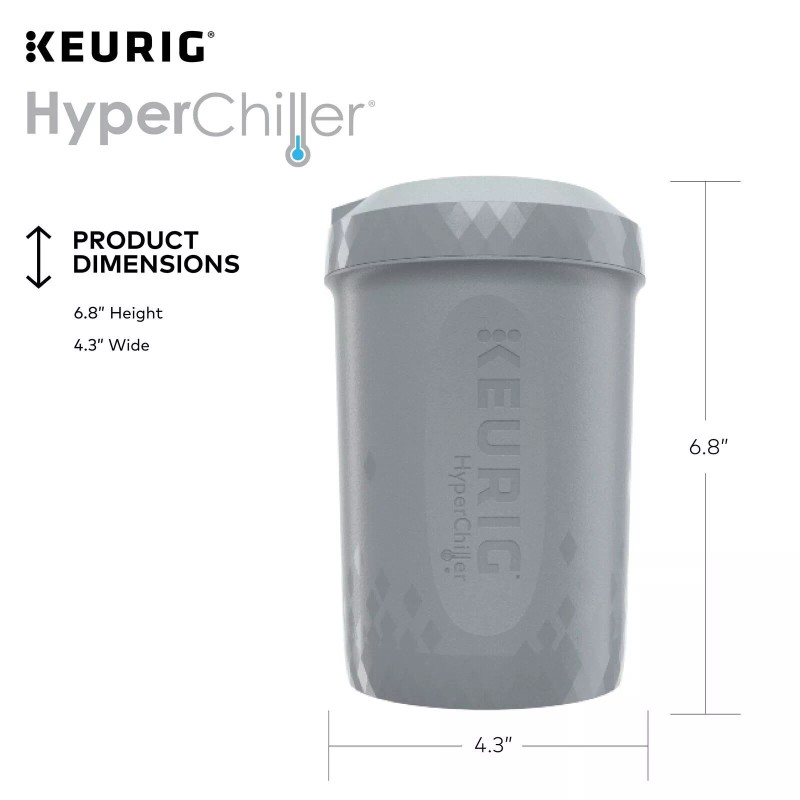 Keurig Hyper Chiller Iced Coffee Maker | Artic Gray