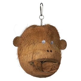 Prevue Pet Products Naturals Forage & Engage Coco Monkey Bird Toy 62705