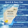 Kids Clear Detox Clay Bath, 100% Pure Sodium Bentonite -