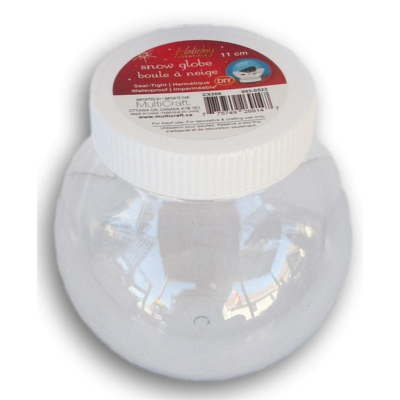 DIY Snow Globe with Seal Tight Screw Base - DIY