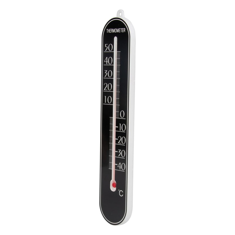 Analogthermometer - schwarz - max. Otio
