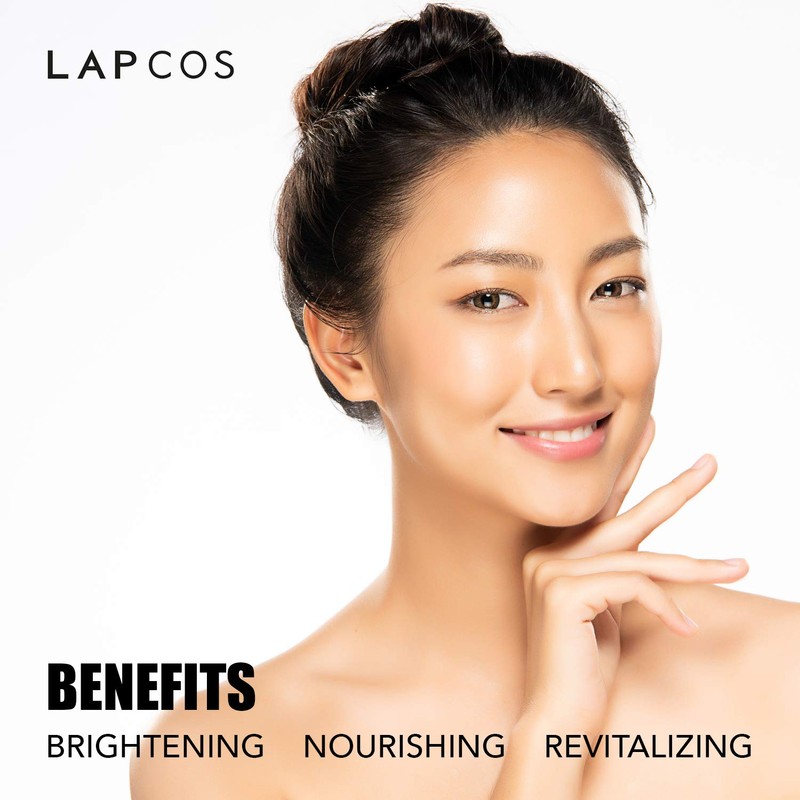 LAPCOS Derma Mask- Multi Vitamina/Iluminador paquete de 5