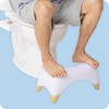 TUSHY Ottoman - Color: White, Size: Relaxed