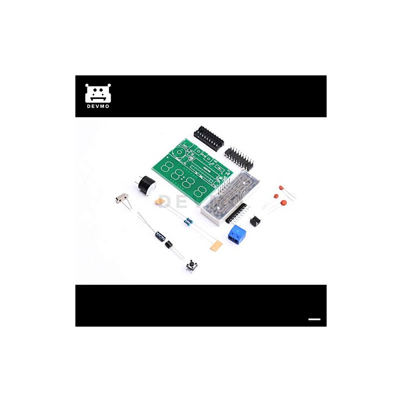 DEVMO 1set C51 4 Bits Digital Electronic Clock Electronic Production