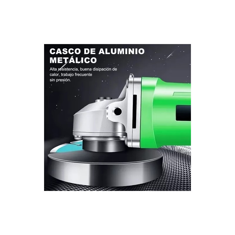 CODYTAV Amoladora Angular 2000w Eléctricas + Accesorios Para Corte