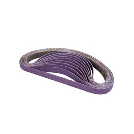 Shark Industries - 1/2"x18" 40 Grit Purple Mini Ceramic Sanding Belts - 10 Pk.