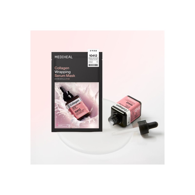 Mediheal NEW Collagen Wrapping Serum Mask Firming Volume 10 Sheets