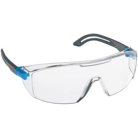 Uvex i-lite Safety Glasses for Work and Laboratory - Transparent/Anthracite Blue