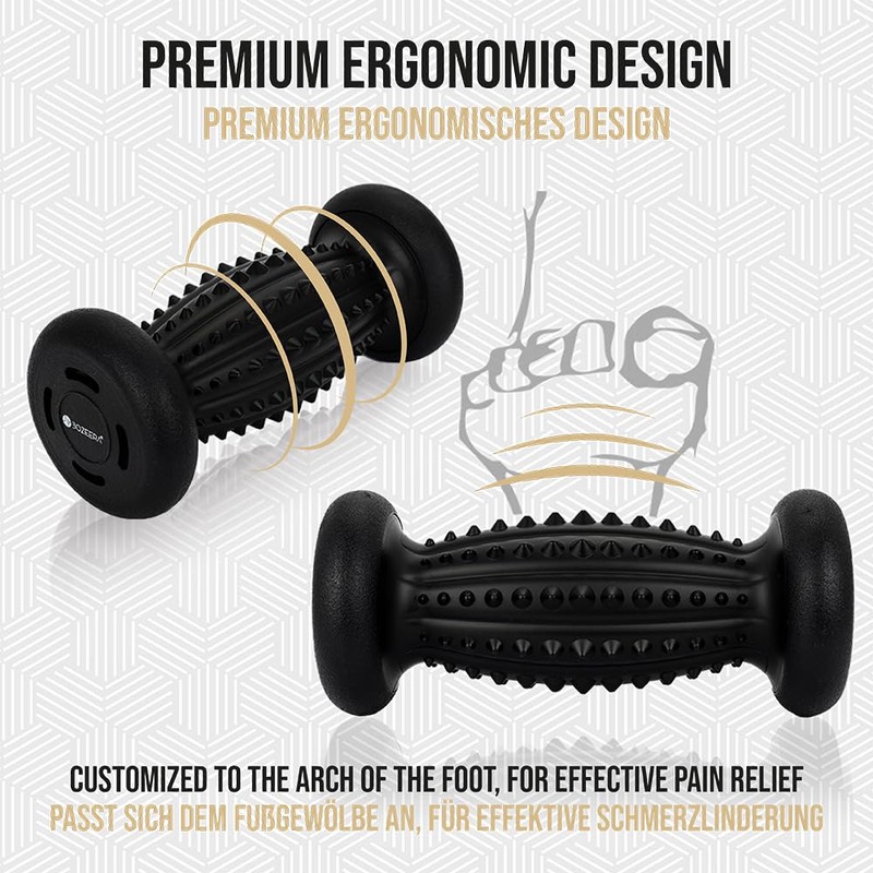 BOZEERA Hedgehog Ball Foot Massage Set, 1 x Foot Massager,