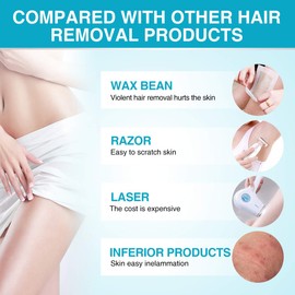 Aloe Hair Removal Cream For Men or Women Sensitive Formula Bikini Remove Cream Painless Hair Remover Moisturizing For Body Arm Leg Armpit Gifts