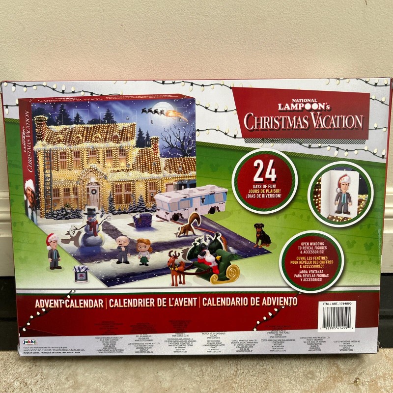 National Lampoons Christmas Vacation 2024 Advent Calendar Costco Edition USA
