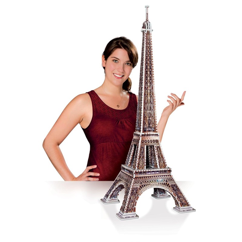 Wrebbit3D Eiffel Tower 3D Puzzle | 816 Jigsaw Puzzle Pieces