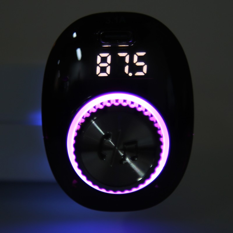 Bluetooth Car Adapter FM Transmitter Wireless FM Radio Adapter Dual