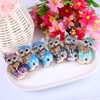 EVER FAITH Austrian Crystal Lovely Plump 3D Bowknot Cat Brooch