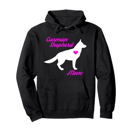 German Shepherd Mom - Women's German Shepherd Dog Pullover Hoodie