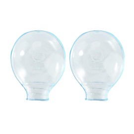 2pcs Waterproof Toe Covers & Finger Protectors, Reusable Toe Covers Durable & Comfortable Finger Soaking Sleeves for Manicure Pedicure Shower Bathing Swimming(Small, 2.17x1.77in)