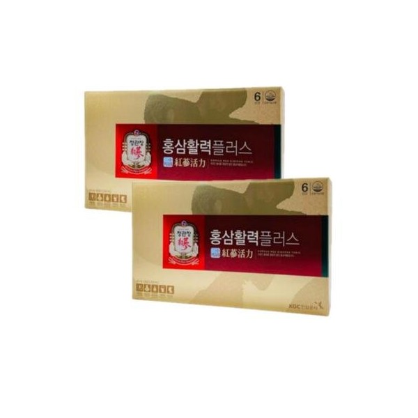 CheongKwanJang Red Ginseng Vitality Plus 40ml 30 packets 1+1. / 정관장 홍삼활력 플러스 40ml 30포 1+1.