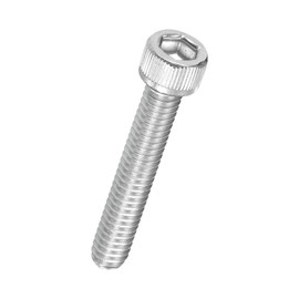 Kozelo 50pcs Socket Head Cap Screws - [#8-32 x 1] UNC 304 Stainless Steel Allen Socket Drive for Electrical Motor 3D Printing Fan Engine Replacement Use, Silver