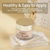 EODCI Nude Color Translucent Dip Powder, Nature Jelly Dipping Powder