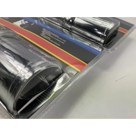 SPECTRE (2) Spectre 8208 3" 76mm Cold Air Intake Hose Tube Kit Plastic Chrome