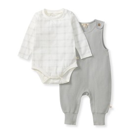 Burt's Bees Baby Boy Infant Jumpsuits - 100% Organic Cotton Breathable Jumpsuit Coveralls for Boys Preemie to 24 Months