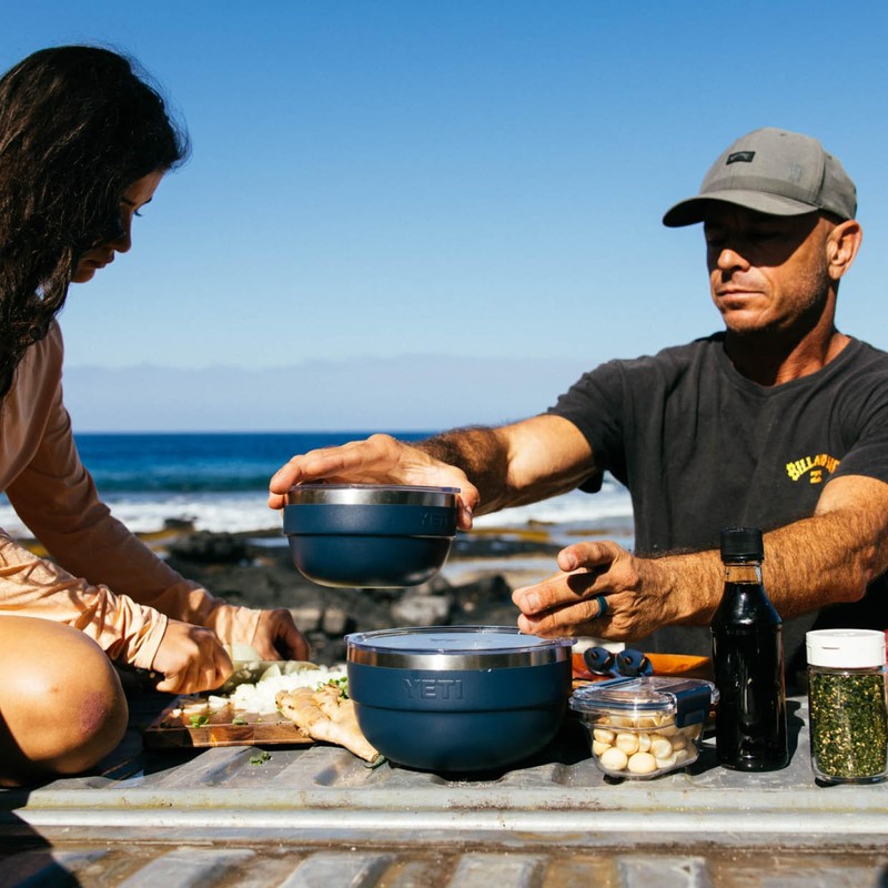 YETI Rambler Insulated Food Bowl, Navy, Medium (1.89 L)