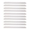 10Pcs Binding Spines Plastic Comb Spiral Coil 26 Holes 100