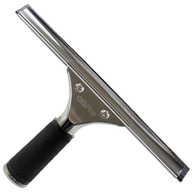 GBPro Professional Window Squeegee Stainless Steel Wiper 25cm / 10 inches - Non Corrosive - Window Cleaning Equipment
