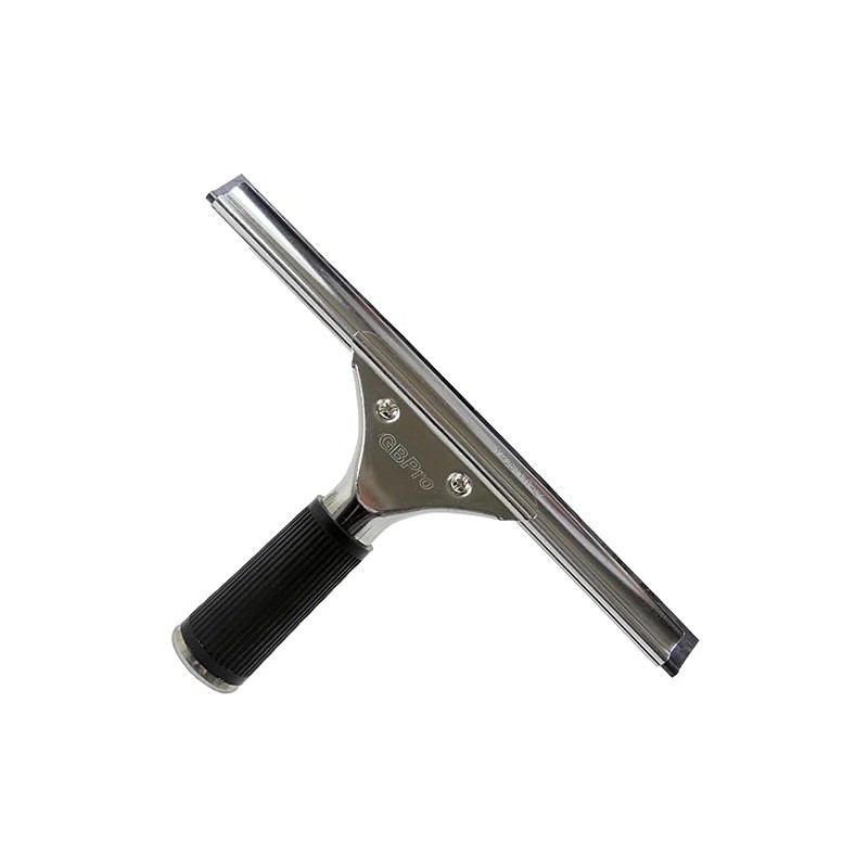 GBPro Professional Window Squeegee Stainless Steel Wiper 25cm / 10