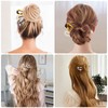 EEEKit Haarnadeln, 3er-Pack U-förmige Französische Haargabel Für Damen Hochsteckfrisur Chignon