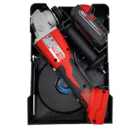 M18 Cut-Off Grinder Packout Organizer for Milwaukee Compact Organizer - Tool, Blade, and Battery Liner for Enhanced Protection Model 2686-20