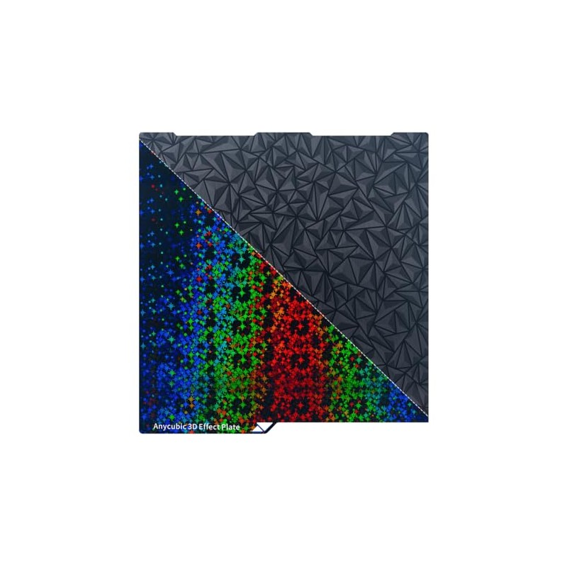 Ancubic Double Sided Textured PEI Build Plate 250x250mm, Octagonal Star