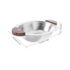 CIYODO Elegant Double Handle Bowl Mix and Serve Stainless Steel