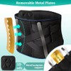 Back Brace for Men Lower Back Pain with 3D Lumbar