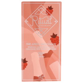 Ritual Chocolate, Bar Chocolate Champagne Raspberries Apres, 2.12 Ounce