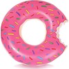 Donut Swim Ring 90cm Inflatable and Durable Design for Fun