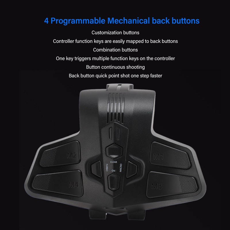 Back Paddle for Controller ABS Programmable Game Controller Back Button